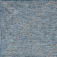 Tapis de salon moderne en jute BLUEBERRY