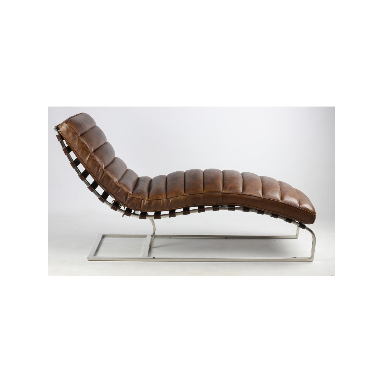 Chaise longue Philadelphia Cuir Véritable