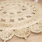 Tapis Rond style oriental JADE Beige - Novatrend 