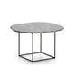 Table basse d'appoint marbre luxe VIVO - Novatrend 