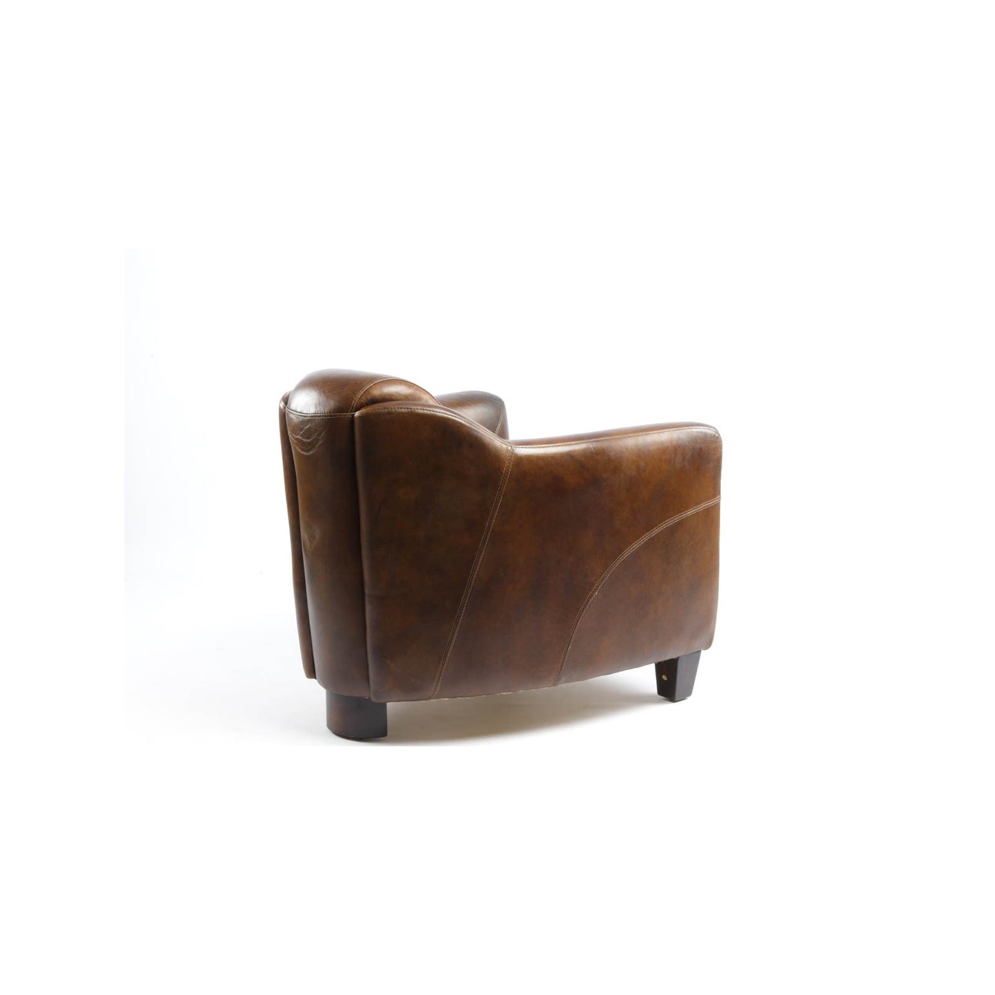 Fauteuil Gentlemen Cigar Cuir véritable