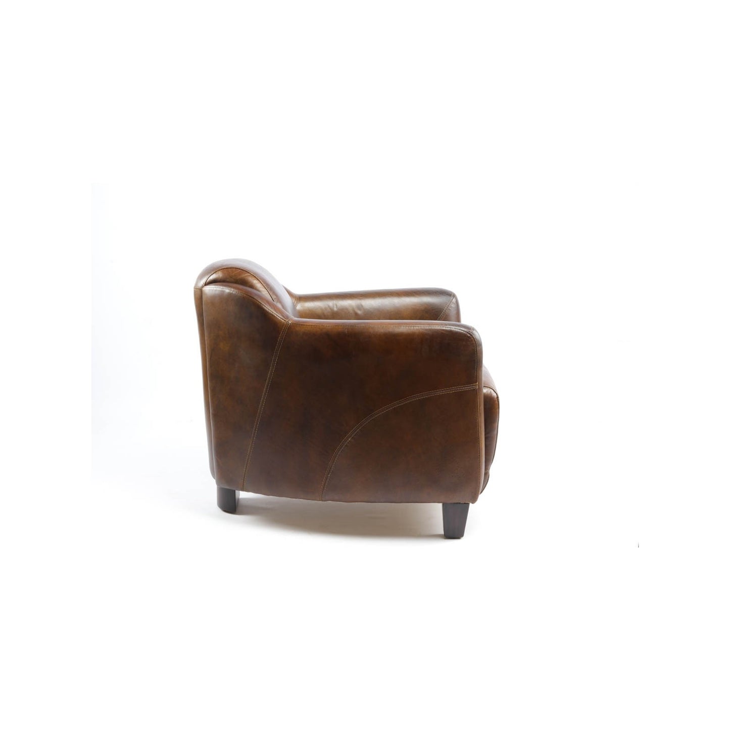 Fauteuil Gentlemen Cigar Cuir véritable