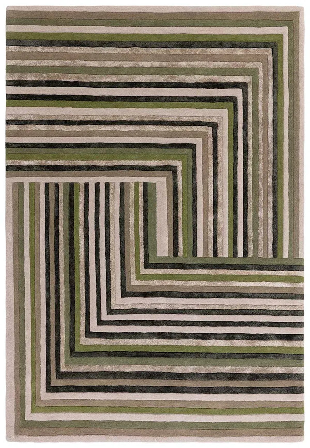 Tapis de salon moderne en laine NETO