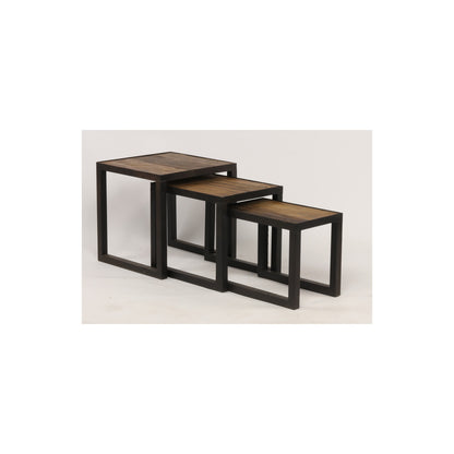 Tables gigognes bois de pin design